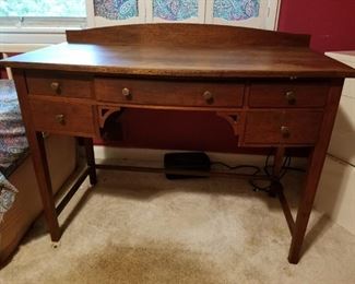 Vintage Wood Desk