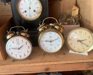 More of the clock collection