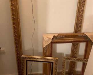 Lots of frames of various sizes