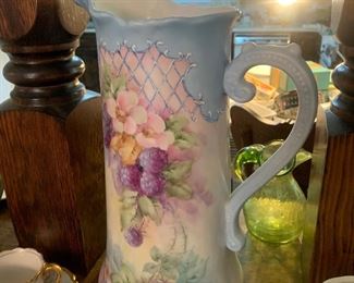 Hand painted pottery and china