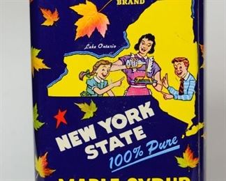 New York Maple Syrup Tin