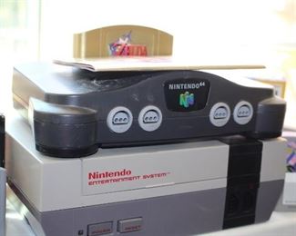Nintendo64 w/Zelda and Vintage Nintendo System