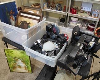 Vintage camera collection