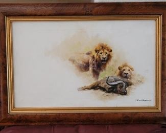 David Sheperd original oil