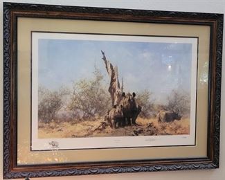 David Sheperd limited signed lithograph