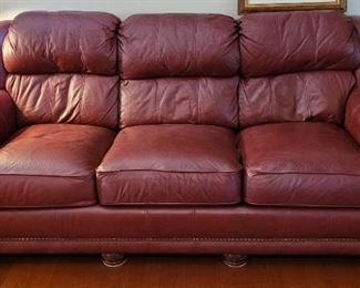 Leather sofa