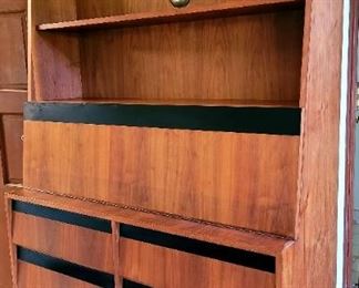 Large mid century secretary