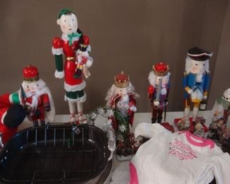 Collection of large nutcrackers