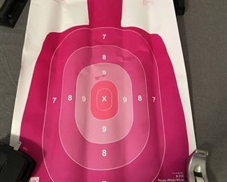 pink target man