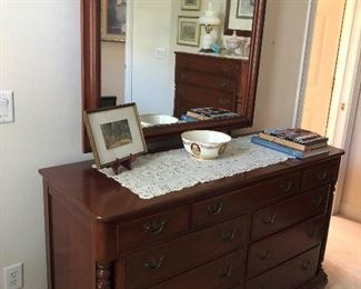 matching dresser with  mirror