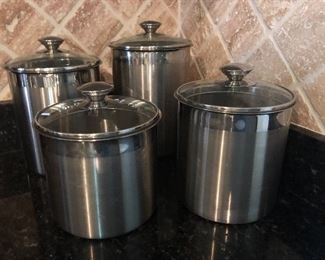 Stainless Steel Canister set