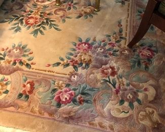 Beautiful and clean area rug