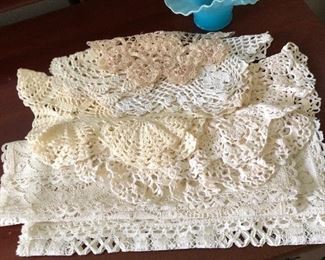 Doilies and lace