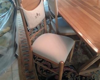 And six of these side chairs 