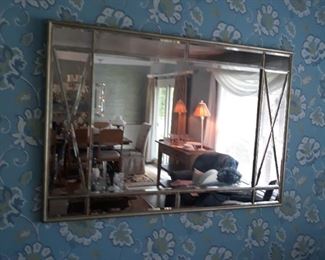 Large beveled mirror 40" x 60"