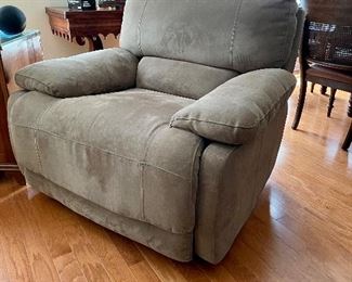 Comfortable chair and matching sofa