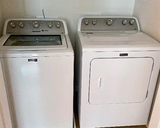 MAYTAG washer and dryer