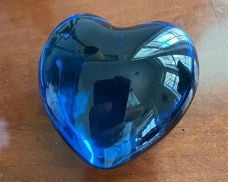 Baccarat paperweight 
