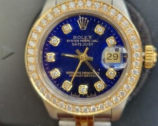 The Rolex is being sold by highest bid/offer only. Text or email questions, no calls. 952-261-6461.