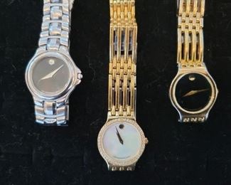 Ladies Movado Watches.