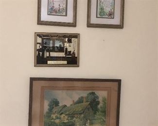 more vintage prints and silhouettes