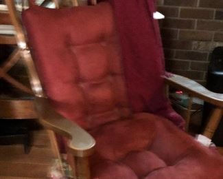 antique rocker (pegged together)