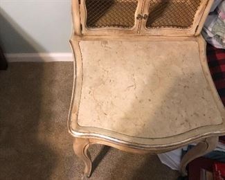 one of a pair of beautifully finished mid century bedside tables