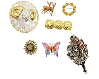 Vintage Brooches Authenticity Unknown