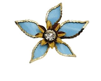 Vintage Flower Brooch Authenticity Unknown