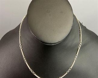 .925 Sterling Silver 16" chain, 2.7gtw