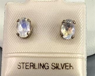 Genuine Moonstone Earrings