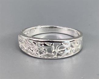 Sterling Silver Ring, Size 9, 2.5gtw