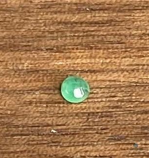 Emerald Gemstone Round, 3mm
