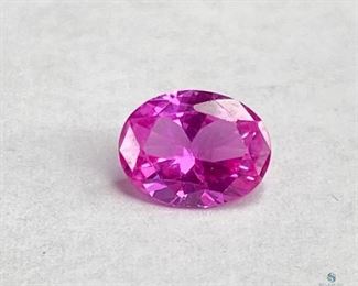 Oval Pink Tourmaline, 7x9mm, 2ctw