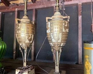 Hollywood Regency lamps... ?