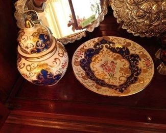 Turkish Ceramics with Enameling and Holding.