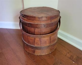 Old Wooden Cheeses Barrell
