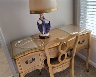 French Desk with matching chair