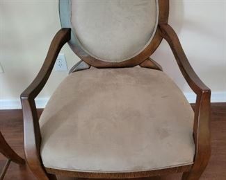 Round Back French Style Mid Century Chair