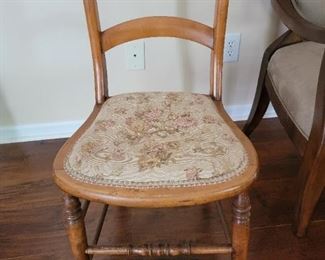 Embroidered Side Chair