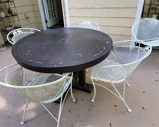 Outside Dining Table and Chairs