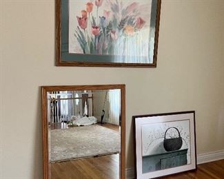 
Wood mirror $10   (34” x 44”) 