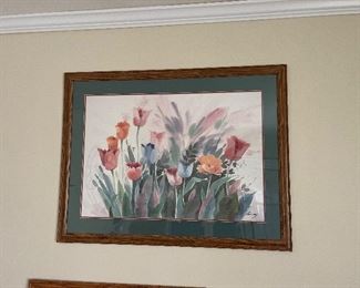 Floral $10 (43” x 34”)
