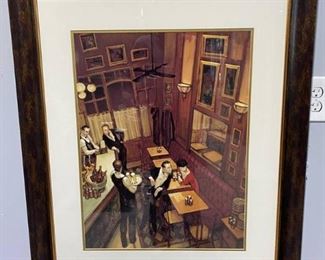 Bistro Framed Art