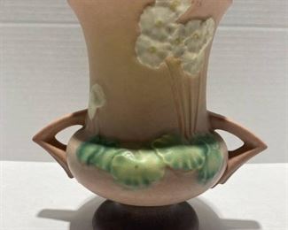 Roseville Pottery USA Primrose Vase Pink