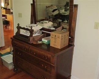 Mahogany 1880's dresser