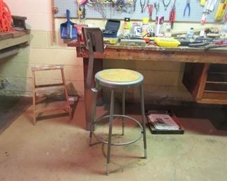 metal stool