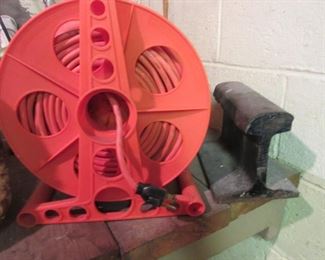 angle iron, cord reel