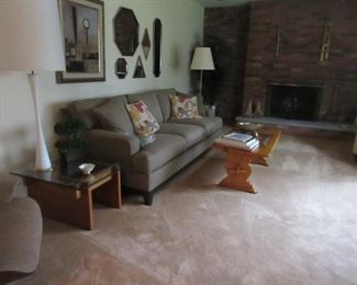 Ethan Allen 3 cushion sofa