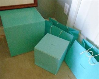 Boxes and Bags by Tiffany and Co